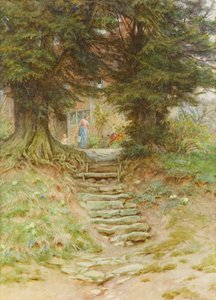 Frühling in Crocken Hill, Kent von Helen Allingham