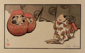 Den Daruma necken von Helen Hyde