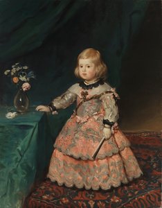 Infanta Margarita in einem rosa Kleid, Kopie nach Velázquez von Helene Schjerfbeck
