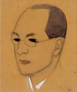 Porträt von Jalo Sihtola, Skizze von Helene Schjerfbeck