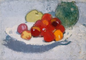 Stillleben mit Früchten, um 1915 von Helene Schjerfbeck