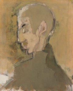 Der Vermieter II (Profil eines Mannes) von Helene Schjerfbeck