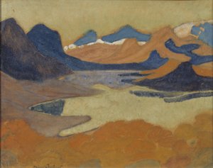 Auf dem Weg nach Stora Sjöfallet von Helmer Osslund