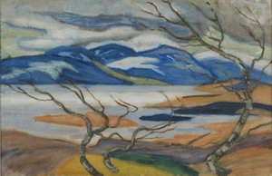 Torne-Marsch im Frühling von Helmer Osslund