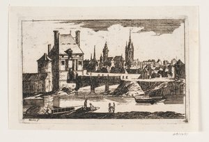 Eine Stadt an einem Fluss