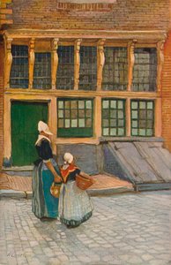 Rückkehr vom Markt, um 1902 von Hendrick Cassiers