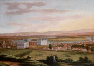 Blick auf Greenwich und das Queen