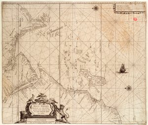 Karte von Afrika, Indien und Sri Lanka, ca. 1680 von Hendrick Doncker