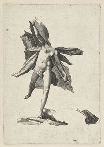 Pyramus und Thisbe von Hendrick Goltzius (workshop of)