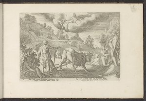 Silbernes Zeitalter (Serie) von Hendrick Goltzius (workshop of)