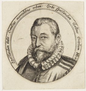 Abraham Ortelius von Hendrick Goltzius