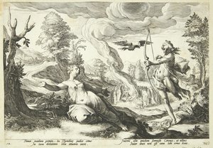 Apollon tötet Koronis