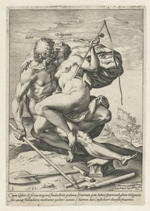 Arbeit und Fleiß von Hendrick Goltzius