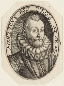 Gerrit Dircksz. oder Claes Steffensz. Heussen von Hendrick Goltzius