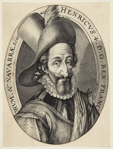 Heinrich IV., König von Frankreich von Hendrick Goltzius