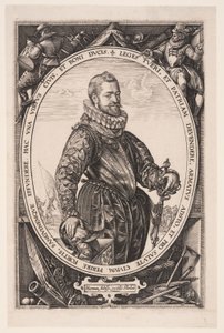 Jacques de la Faille von Hendrick Goltzius
