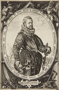 Jacques de la Faille von Hendrick Goltzius