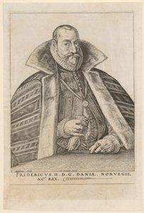 Porträt von Friedrich II., König von Dänemark und Norwegen