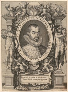 Porträt von Josephus Justus Scaliger von Hendrick Goltzius