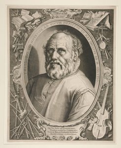Porträt von Dirck Volckertszoon Coornhert von Hendrick Goltzius