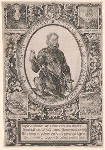 Porträt von Wilhelm von Oranien von Hendrick Goltzius