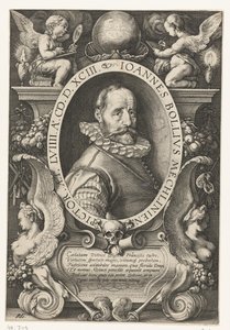 Porträt Hans Bol von Hendrick Goltzius
