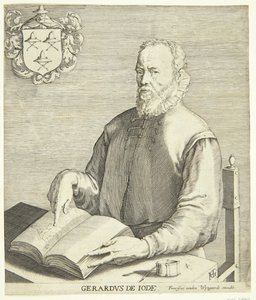 Porträt von Gerard de Jode von Hendrick Goltzius