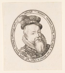 Robert Dudley, Earl of Leicester von Hendrick Goltzius