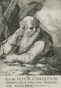 Heiliger Andreas von Hendrick Goltzius
