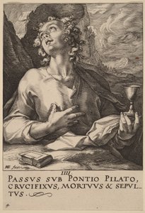 Sankt Johannes von Hendrick Goltzius