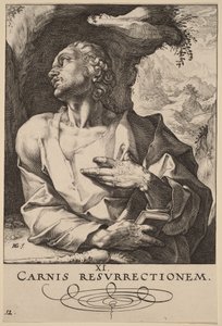 Heiliger Judas Thaddäus von Hendrick Goltzius
