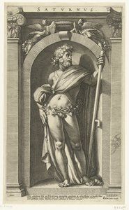 Saturn von Hendrick Goltzius