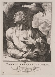 St. Judas Thaddäus, aus Christus, die Apostel und St. Paulus mit dem Glaubensbekenntnis