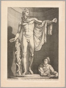 Der Apollo von Belvedere, Tafel 3 aus Drei berühmte antike Skulpturen