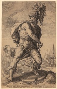 Titus Manlius Torquatus, Blatt 5 der Folge "Römische Helden"