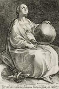 Urania von Hendrick Goltzius