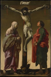 Die Kreuzigung mit der Jungfrau und dem Heiligen Johannes von Hendrick ter Brugghen