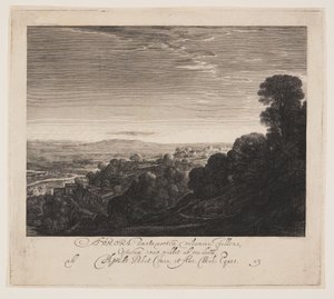Aurora, Landschaft bei Morgendämmerung von Hendrick von Goudt