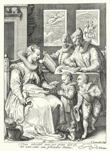 Morgen von Hendrik (after) Goltzius