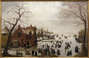 Winterszene von Hendrik Avercamp