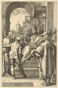 Christus vor Pilatus, aus Die Passion Christi