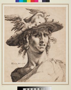 Kopf des Merkur von Hendrik Goltzius