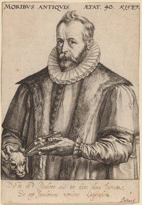Justus Lipsius von Hendrik Goltzius