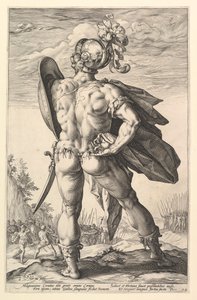 Marcus Valerius, aus der Serie Die römischen Helden, 1586