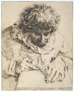 Porträt von Gillis van Breen, 1568-1617 von Hendrik Goltzius