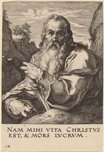 Heiliger Paulus von Hendrik Goltzius