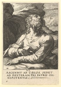St. Bartholomäus, aus Christus, die Apostel und St. Paulus mit dem Glaubensbekenntnis, ca. 1589