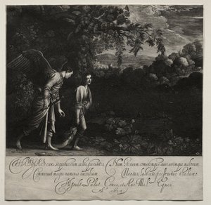 Tobias und der Engel (große Platte)