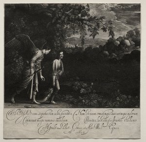 Tobias und der Engel, große Platte