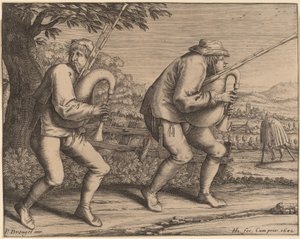 Zwei Dudelsackspieler